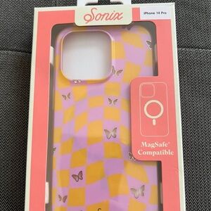 Sonix Vibrant Purple and Yellow Butterfly iPhone Case